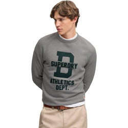 Superdry Ανδρικό Αθλητικό Φούτερ Γκρι M2014553A-K7V