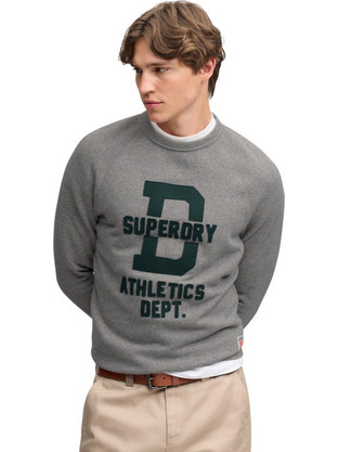 Superdry Ανδρικό Αθλητικό Φούτερ Γκρι M2014553A-K7V