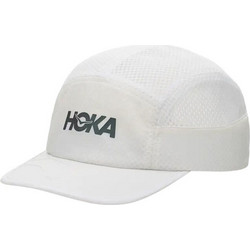 Hoka Καπέλο Jockey Υφασμάτινο Λευκό 1170330-WHT