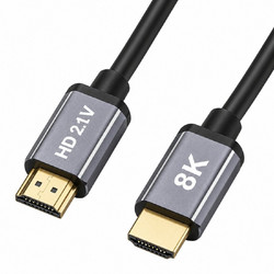 Andowl Καλώδιο HDMI 2.1 HDMI Male to HDMI Male 1m Black