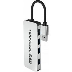 Green Cell HUB-GC-A4A USB Hub 3.0 USB-A με 4 Θύρες USB-A
