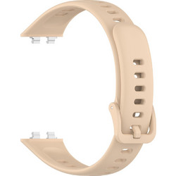 Techsuit W081 Λουράκι Σιλικόνης Beige (Huawei Band 11 / 11 Pro)