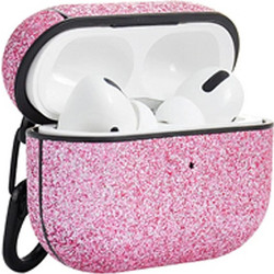 Terratec AirBox Pro Θήκη με Γάντζο για Apple AirPods Pro 1 Ροζ