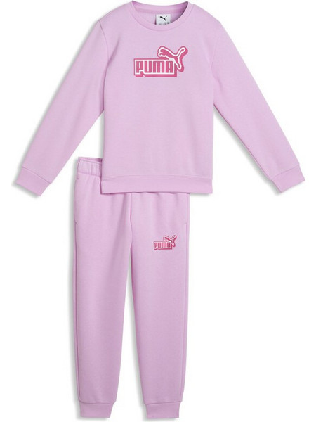 Puma Παιδικό Σετ Φόρμας Ροζ 694993-47