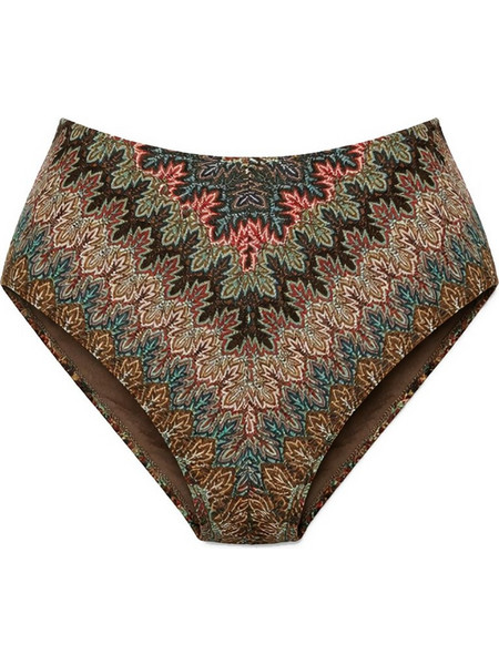 Sugarfree Ψηλόμεσο Bikini Slip Καφέ Χακί 26802038-908
