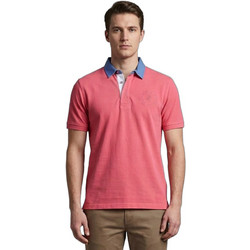 MCS Ανδρική Μπλούζα Polo Κοντομάνικη Ροζ ALCN467-L0012891