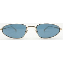 Enzo HM2604 C4 Γυναικεία Γυαλιά Ηλίου Cat Eye Μεταλλικά Χρυσά με Μπλε Φακό