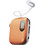 K91 Ακουστικό Bluetooth In Ear Πέτου Orange