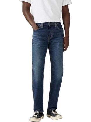 Levi's 502 Ανδρικό Τζιν Παντελόνι Κανονική Εφαρμογή Navy Μπλε 29507-1891