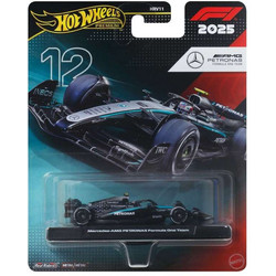 Mattel Hot Wheels Premium F1 2025 Mercedes AMG Petronas Formula One Team #12