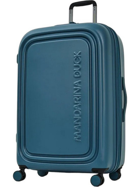 Mandarina Duck Logoduck P10SZV33-B11 Βαλίτσα Μεγάλη 75x49x31cm με 4 Ρόδες Μπλε