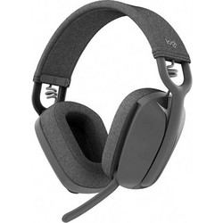 Logitech Zone Vibe Ασύρματα Over Ear Ακουστικά με Μικρόφωνο & Bluetooth / USB-C Graphite