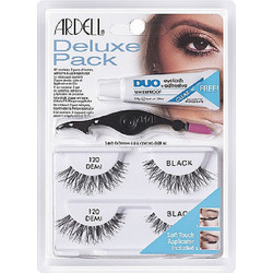 Ardell Deluxe 120 Kit Βλεφαρίδες Ενιαίες Σετ με Κόλλα C25143