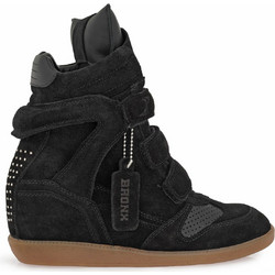 Bronx Γυναικεία Sneakers Μποτάκια Μαύρα 47670-CU