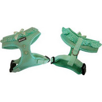 Pet Interest Air Mesh Dots Σαμαράκι Σκύλου Γιλέκο Πράσινο Medium [54588-M | 5206819545885