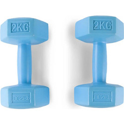 4FIZJO 5601 Σετ Βαράκια Εξάγωνα Neoprene 2x2kg