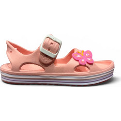Crocs Παιδικά Παπούτσια Θαλάσσης για Κορίτσι Ανατομικά Σομόν 231-26304