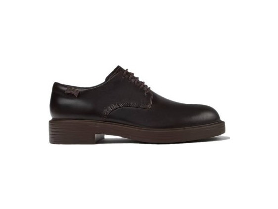 Camper Dean Ανδρικά Σκαρπίνια Derby Δερμάτινα Σοκολατί K100979-002