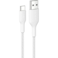 Belkin CAB022hq2MWH Braided USB-A to USB-C 2m White