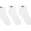 Lacoste Ανδρικές Κάλτσες Ψηλές Λευκές 3Pack RA9184-001