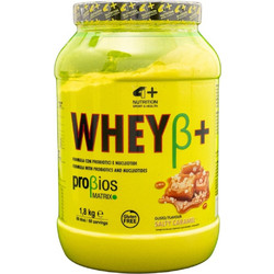 4+ Nutrition Wheyβ+ Salty Caramel Πρωτεΐνη Ορού Γάλακτος Χωρίς Γλουτένη 1.8kg