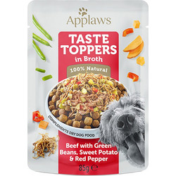 Applaws Taste Toppers Adult with Beef & Vegetables in Broth 85gr