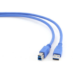 Cablexpert CCP-USB3-AMBM-10 Καλώδιο USB-A Male 3.0 to USB-B Male 3m Blue