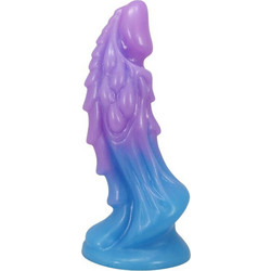 Power Monsters Atlanteans Dildo με Βεντούζα 19cm Μπλε Μωβ