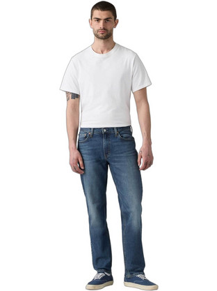 Levi's 541 Ανδρικό Τζιν Παντελόνι Ελαστικό Κανονική Εφαρμογή Navy Μπλε 18181-1048