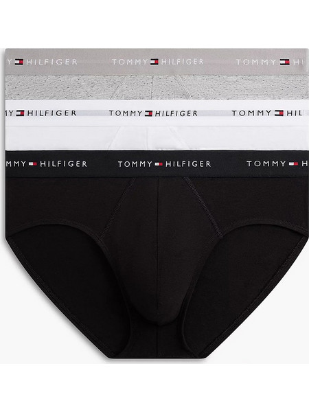Tommy Hilfiger Ανδρικά Σλιπ Βαμβακερά 3Pack UM0UM03876-0X0