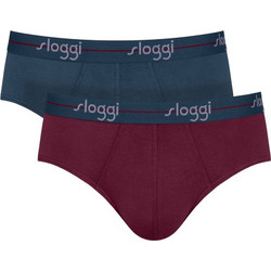 Sloggi Start Ανδρικά Σλιπ Βαμβακερά 2Pack 10206949-0033