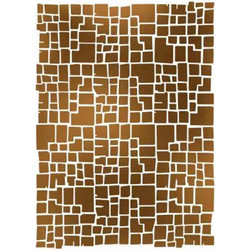 Stamperia Στένσιλ Σχέδια Wall Effect 15x20cm KSD282