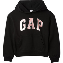 Gap Παιδικό Φούτερ με Κουκούλα Μαύρο 645913000
