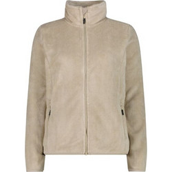 CMP Γυναικεία Ζακέτα Fleece Μακριά με Φερμουάρ Εκρού 38P1536-P220