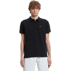 Magnetic North Ανδρική Μπλούζα Polo Μαύρη 51009-BLK
