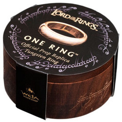 Weta Workshop The Lord Of The Rings The One Ring Tungsten Ring WETA8630011