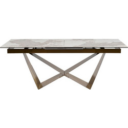 Kare Design Τραπέζι Τραπεζαρίας Connesso Γυάλινο KA-87666