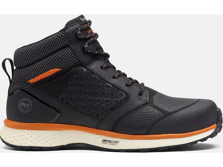 Timberland Reaxion Μποτάκια Ασφαλείας S3 Μαύρα Πορτοκαλί TB1A263P0017