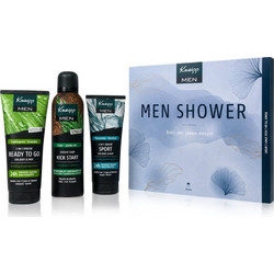 Kneipp Men Ready To Go Shampoo 200ml + Kick Start Shower Gel 200ml + Sport Shampoo 200ml