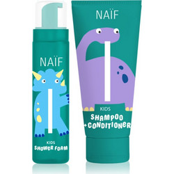 Naif Kids Shampoo & Conditioner 250ml + Shower Foam 150ml