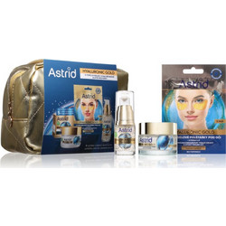 Astrid Hyaluronic Gold Serum 15ml + Cream 50ml + Mask 2τμχ