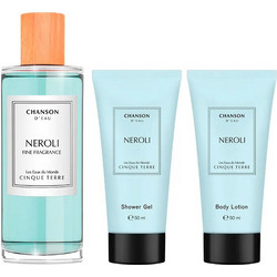 Chanson D'Eau Les Eaux du Monde Neroli Eau de Toilette 100ml + Shower Gel 50ml + Body Lotion 50ml