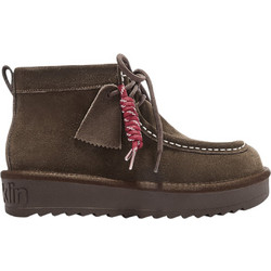 D.Franklin Γυναικεία Μποτάκια Chukka Suede Σοκολατί DFSH375010