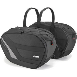 Givi EASY10 Σετ Σαμάρια Μηχανής 2x35lt Μαύρα
