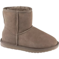 Emu Γυναικεία Μποτάκια Suede Ταμπά με Γούνα W10003-STON