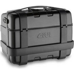 Givi TRK46B Trekker Πλαϊνή Βαλίτσα Μηχανής Αλουμινίου Monokey 46lt Μαύρη