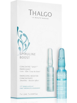 Thalgo Spiruline Boost Energising Concentrate Αντιγηραντικό Ενυδατικό Booster Προσώπου Βιταμίνη C 7x1.2ml