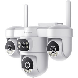 VStarcam CS623FR IP Κάμερα Ασφαλείας Wi-Fi 2MP Full HD 4mm Αδιάβροχη Νυκτός με Αμφίδρομη Επικοινωνία