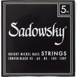 Sadowsky Black Label Σετ 5 Χορδές Ηλεκτρικού Μπάσου Pure Nickel