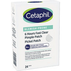 Cetaphil 6 Hour Fast Clear Pimple Επιθέματα Προσώπου για Μαύρα Στίγματα & Σπυράκια 24τμχ